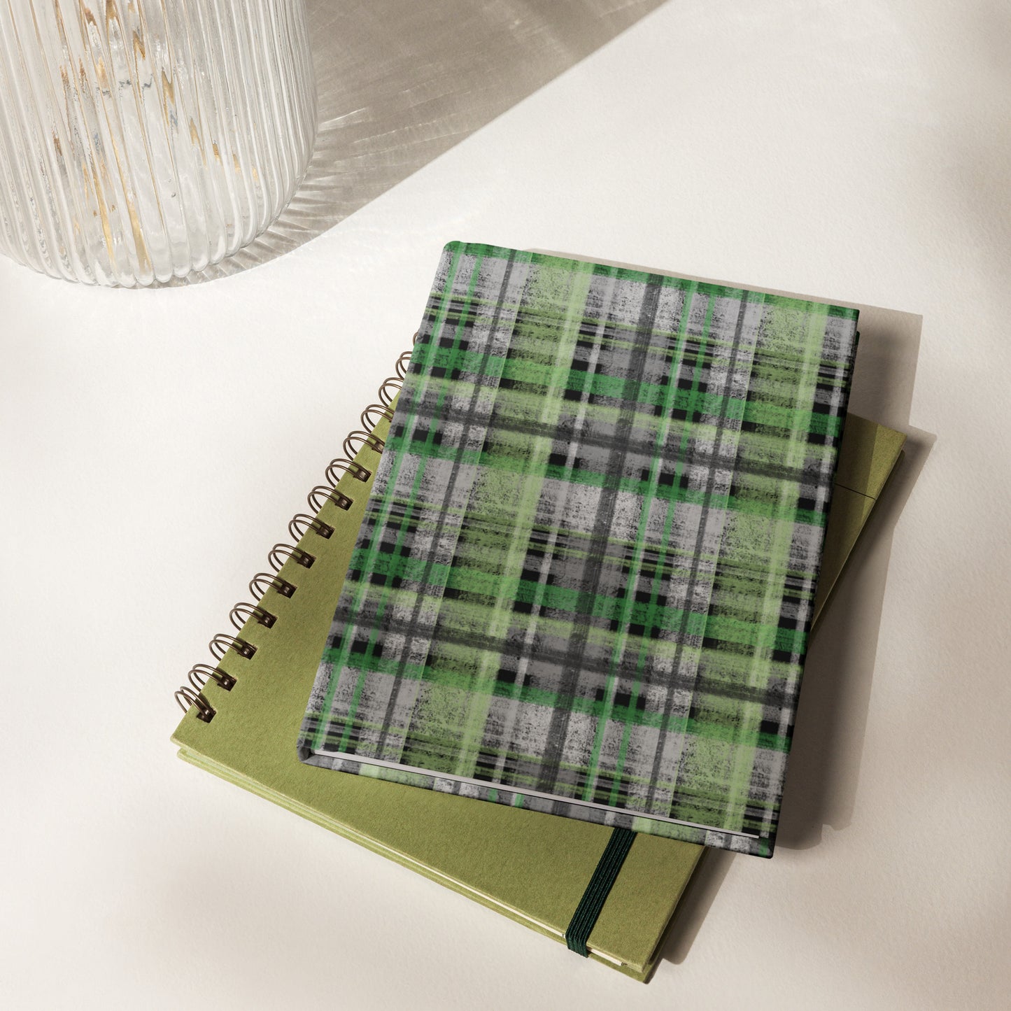Aromantic Pride Plaid Journal