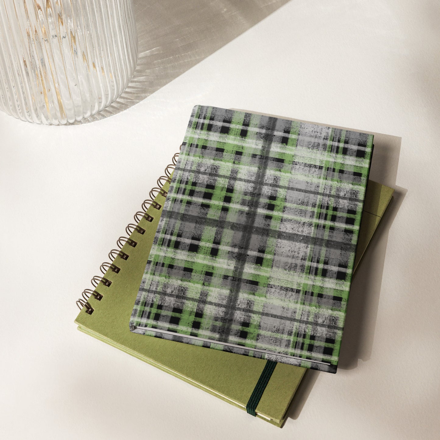 Agender Pride Plaid Journal