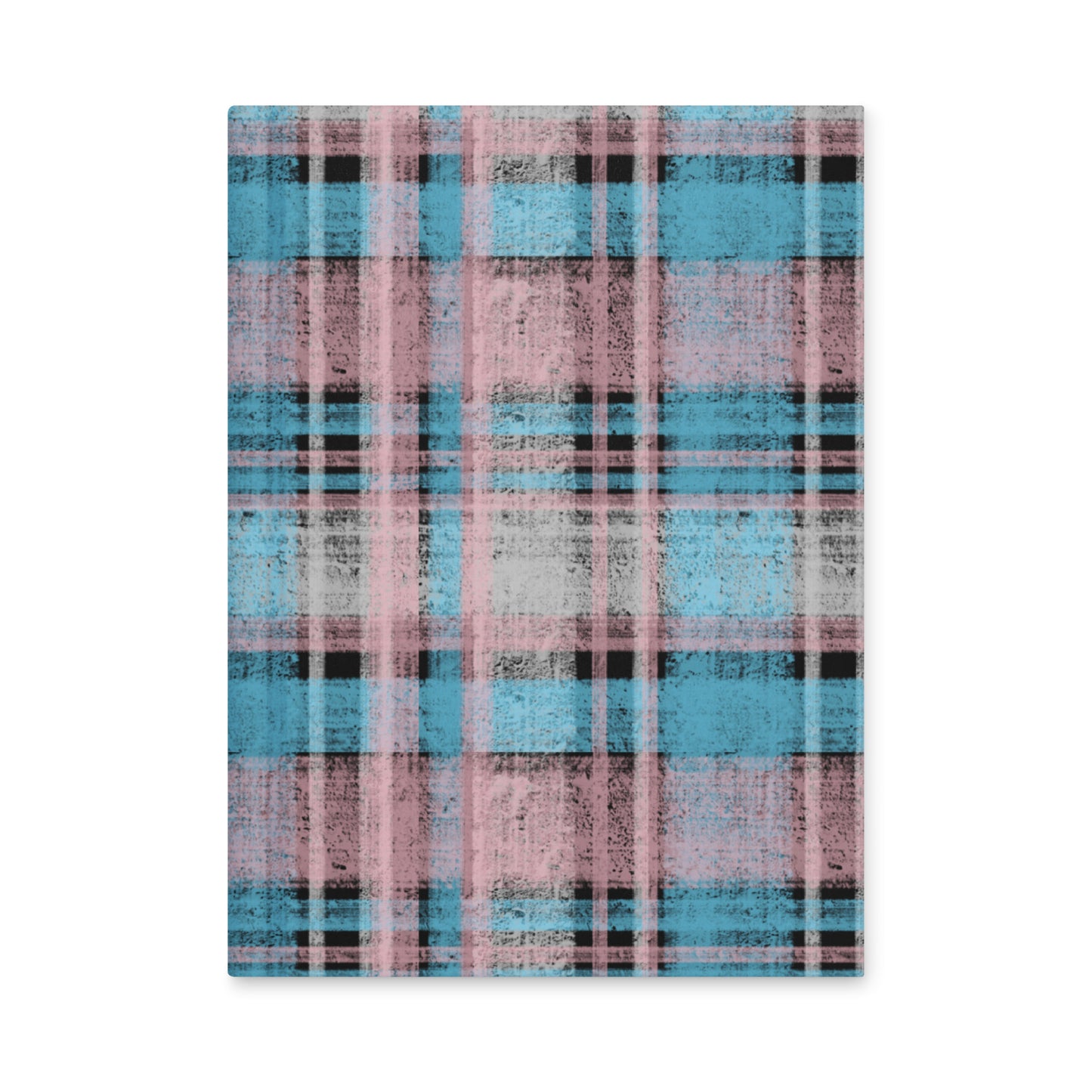 Transgender Pride Plaid Journal
