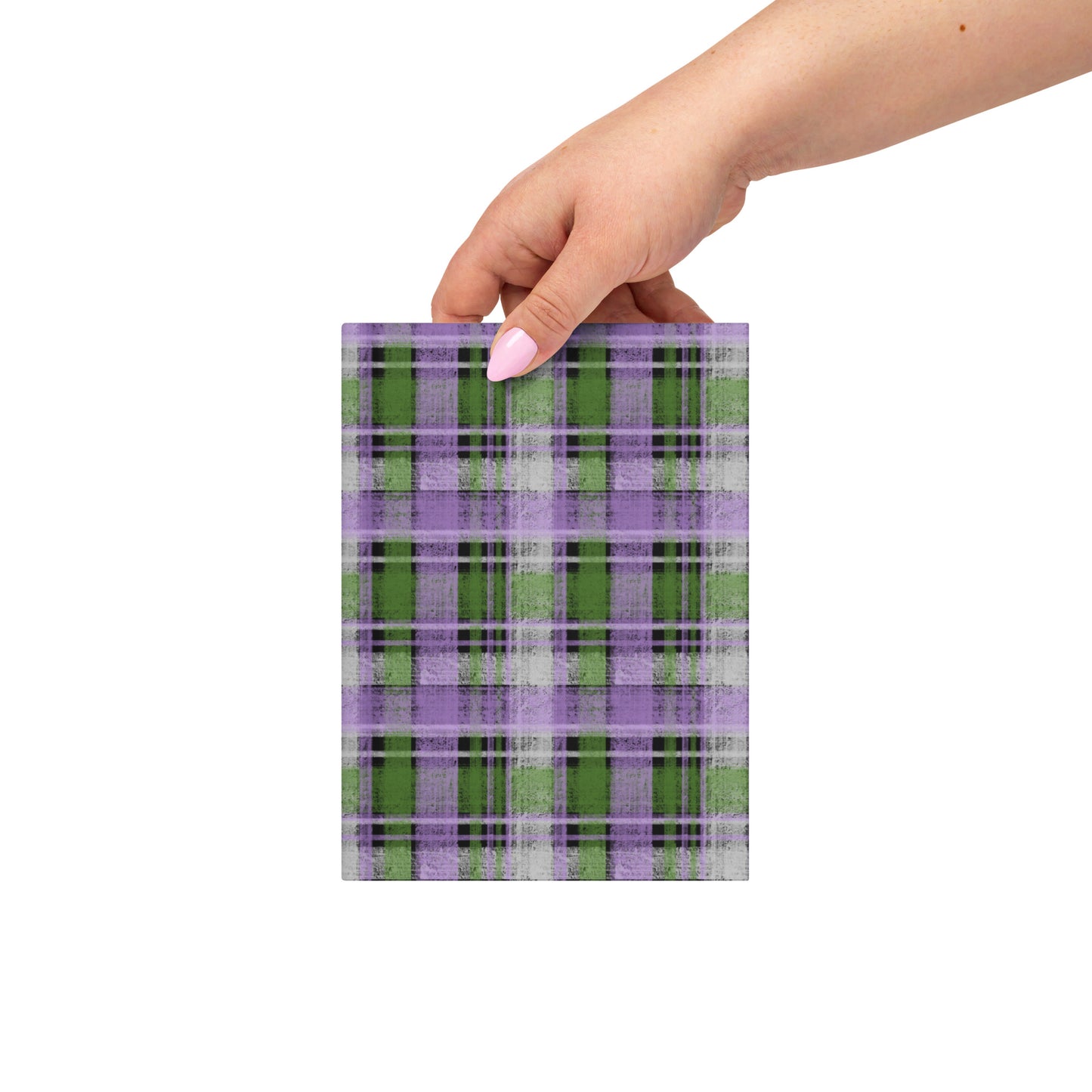 Genderqueer Pride Plaid Journal