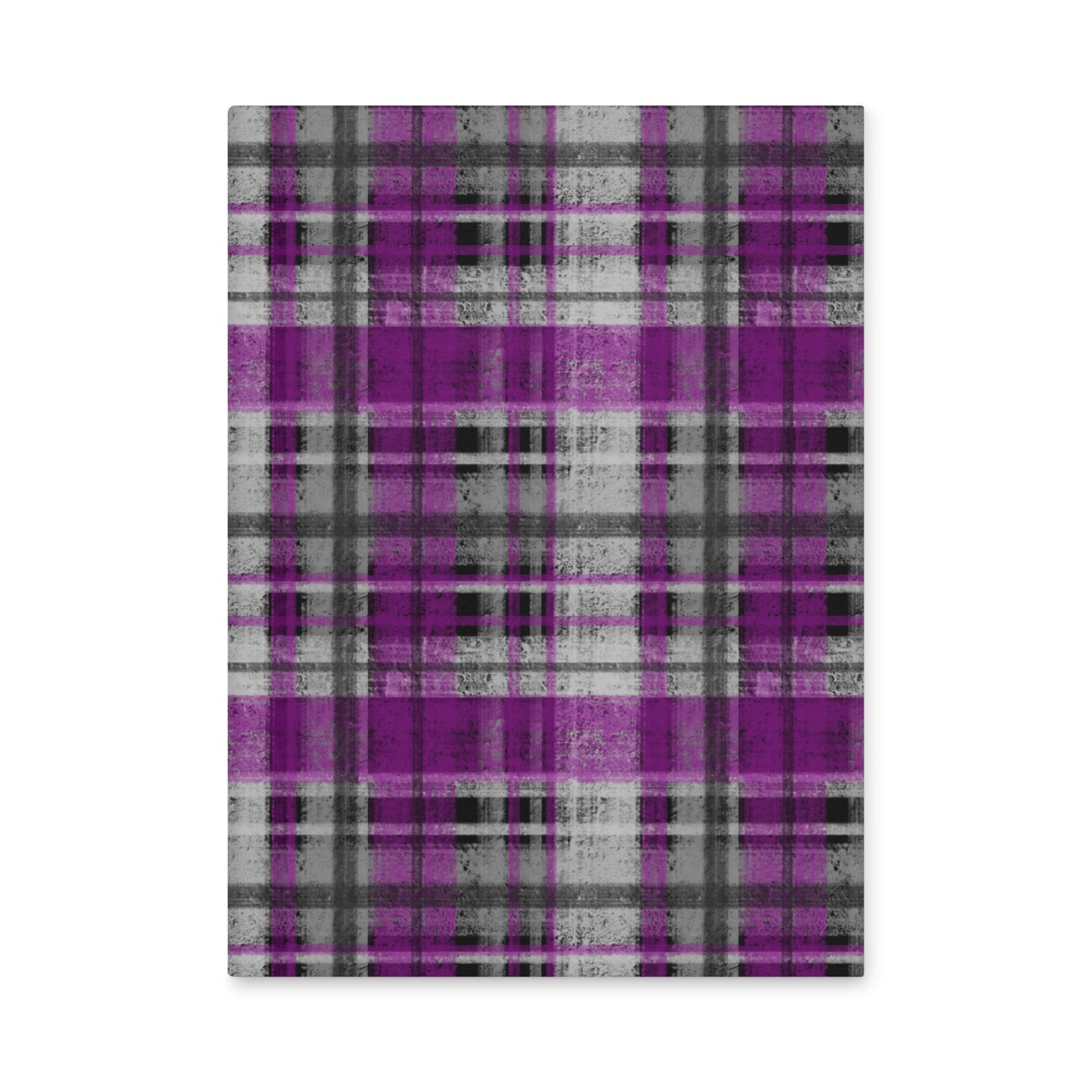 Asexual Pride Plaid Journal