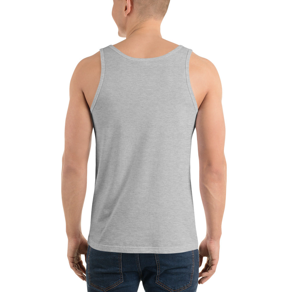Masculine Gay Pride Leaf Tank Top