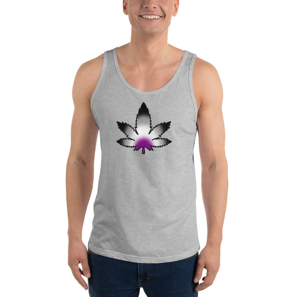Asexual Pride Leaf Tank Top