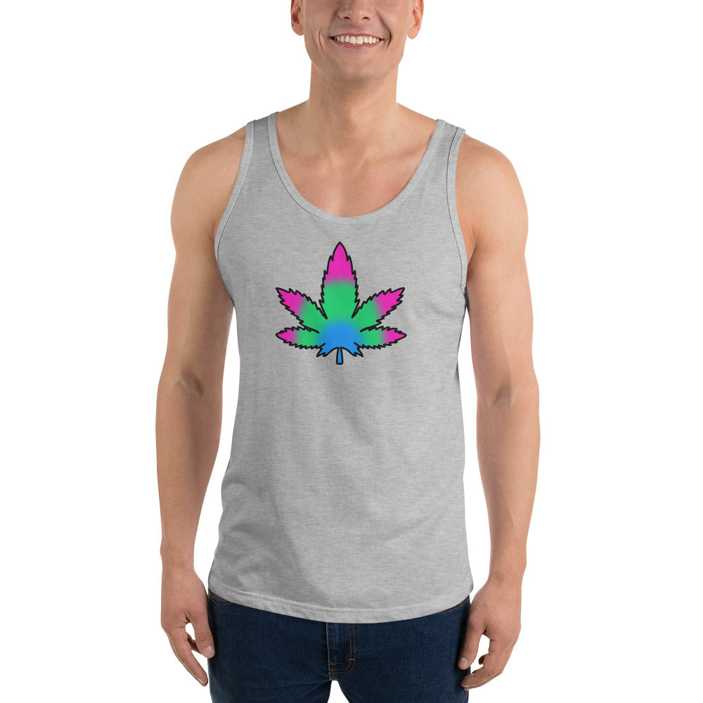 Polysexual Pride Leaf Tank Top