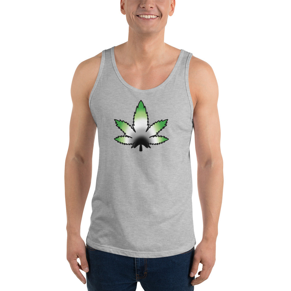 Aromantic Pride Leaf Tank Top