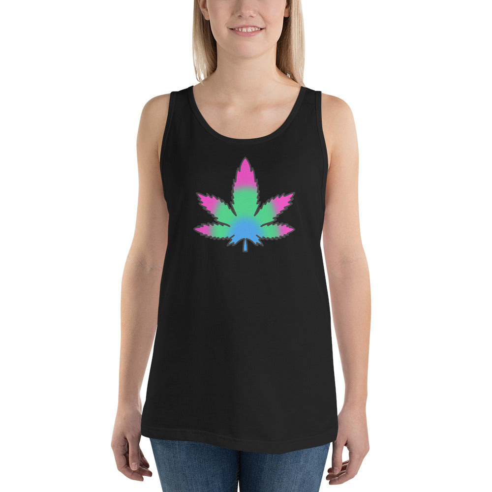 Polysexual Pride Leaf Tank Top