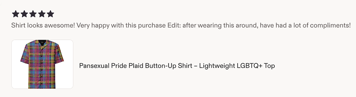 Customer review 2
