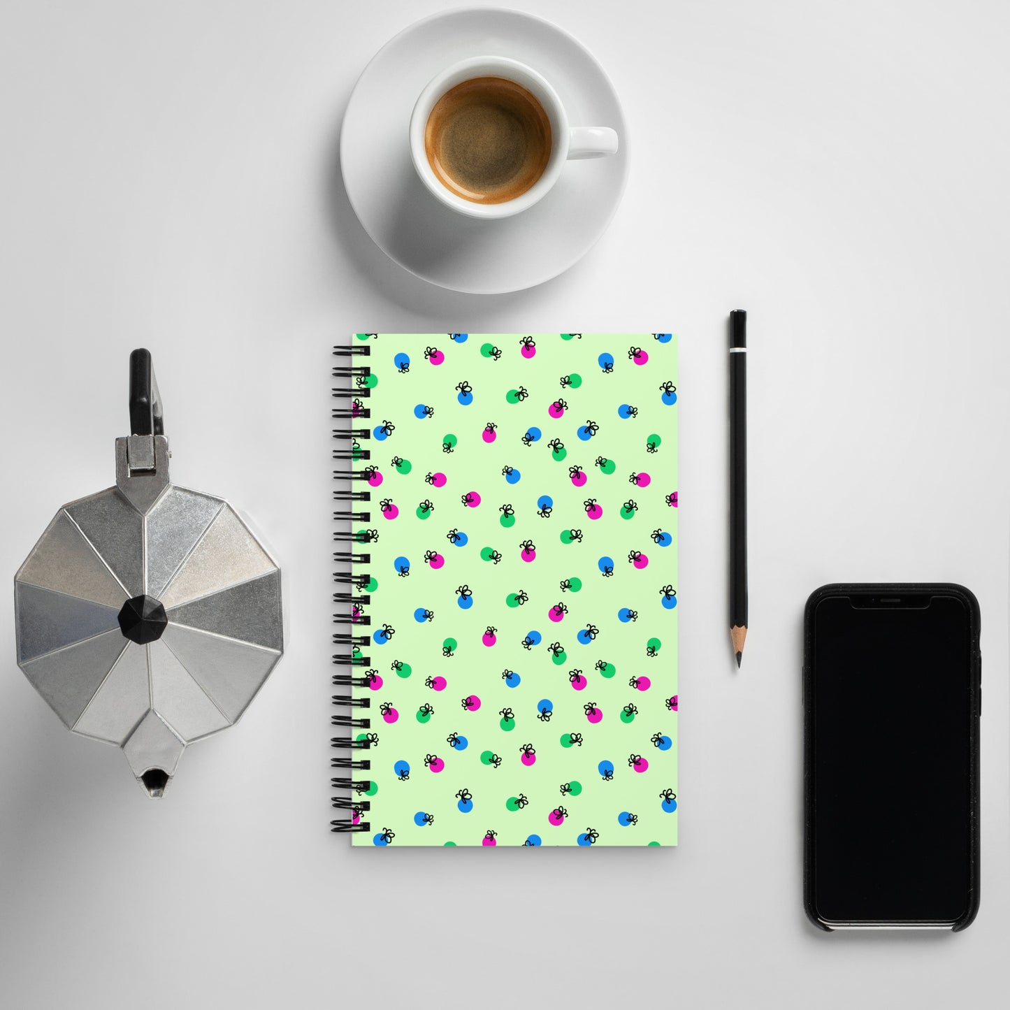 Polysexual Pride Firefly Notebook