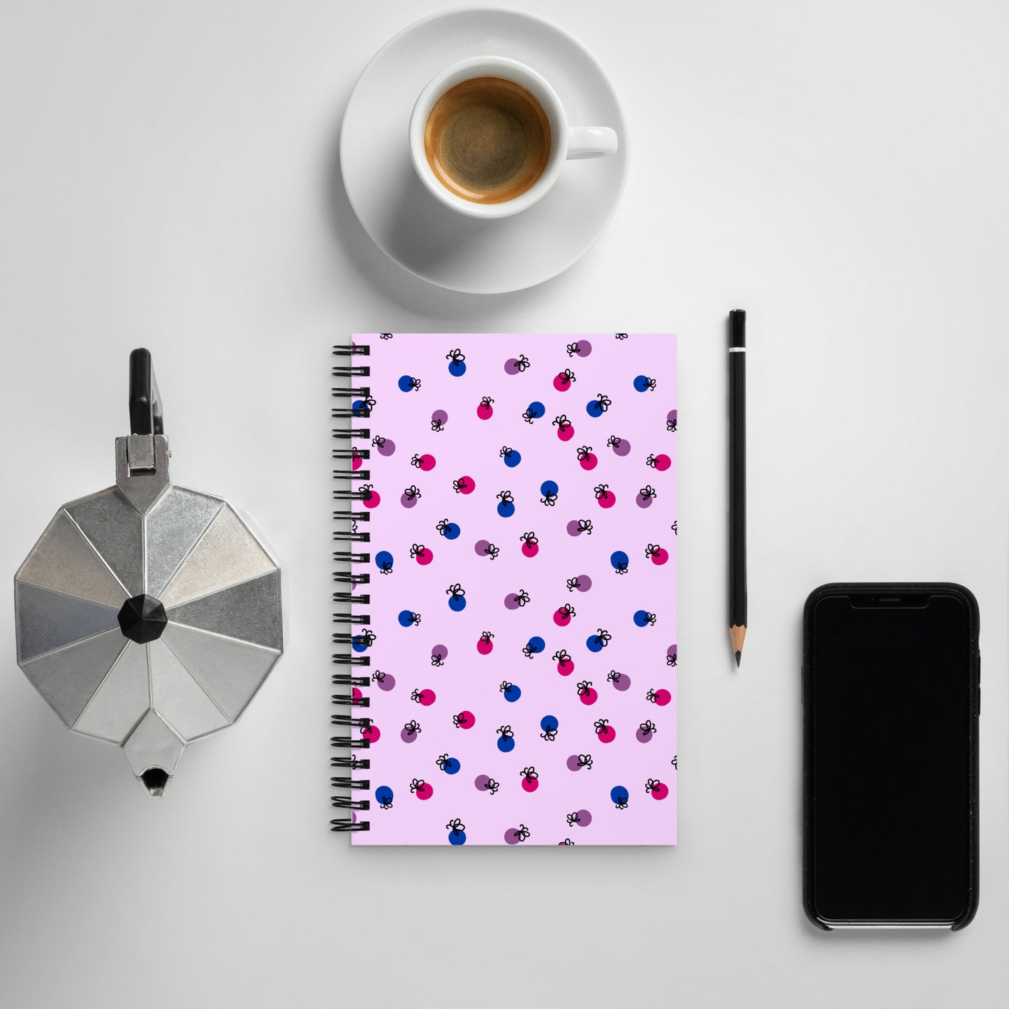 Bisexual Pride Firefly Notebook