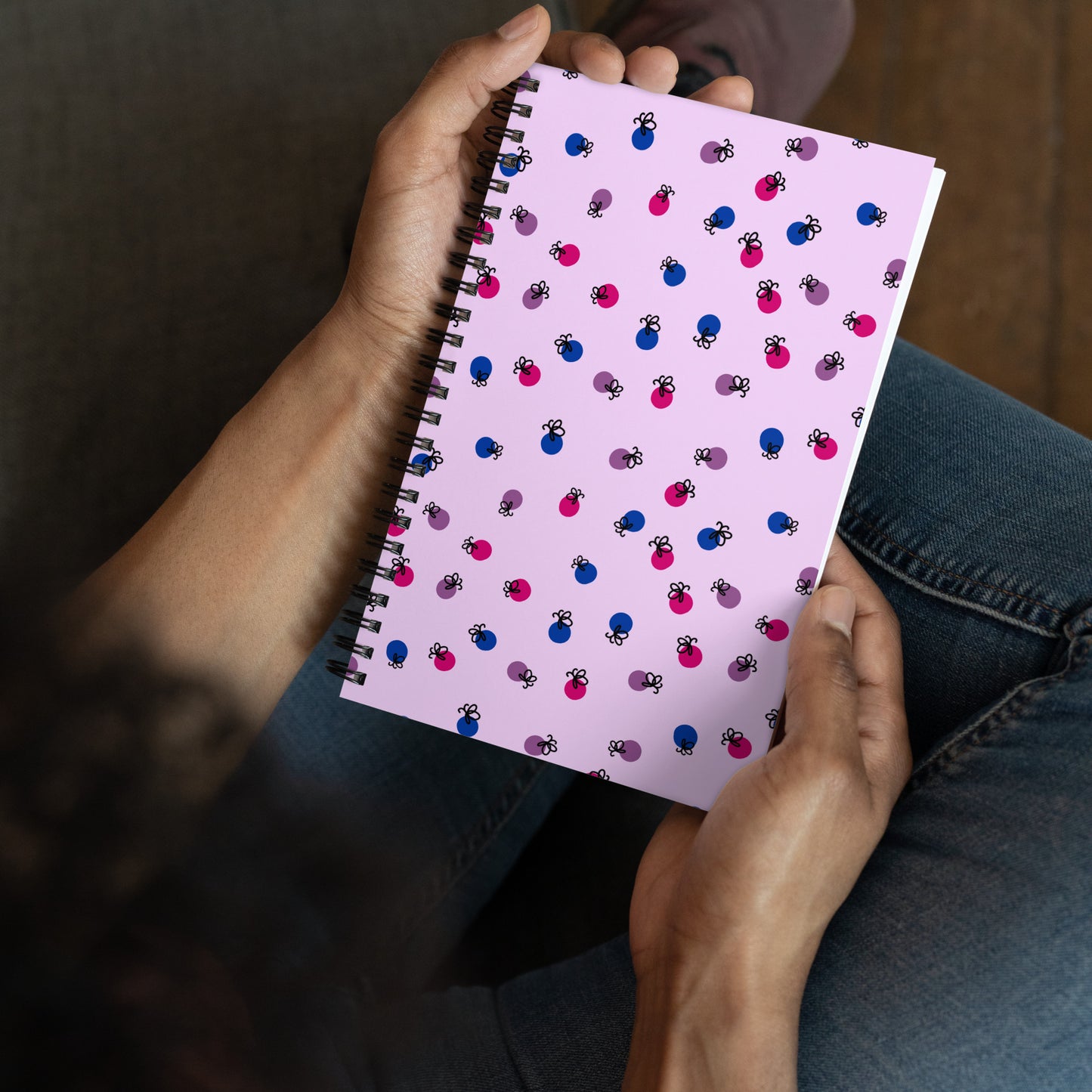 Bisexual Pride Firefly Notebook