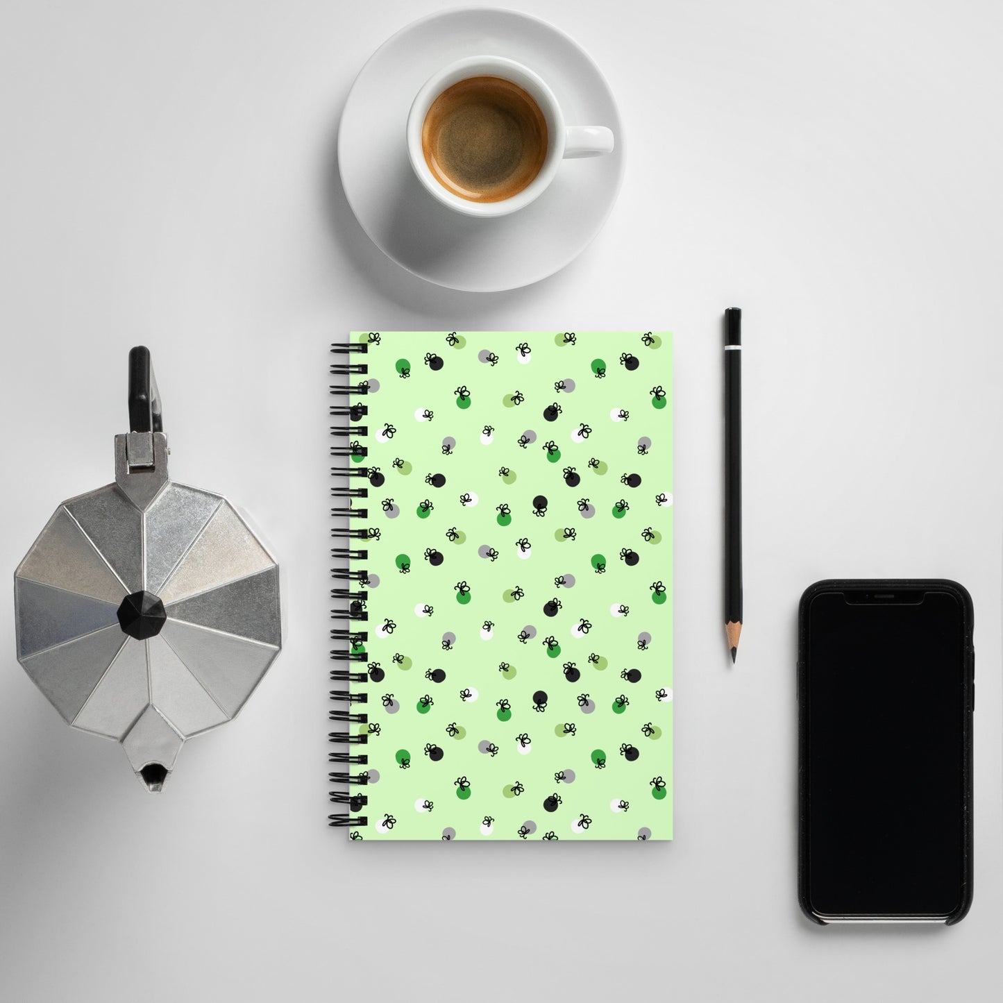Aromantic Pride Firefly Notebook