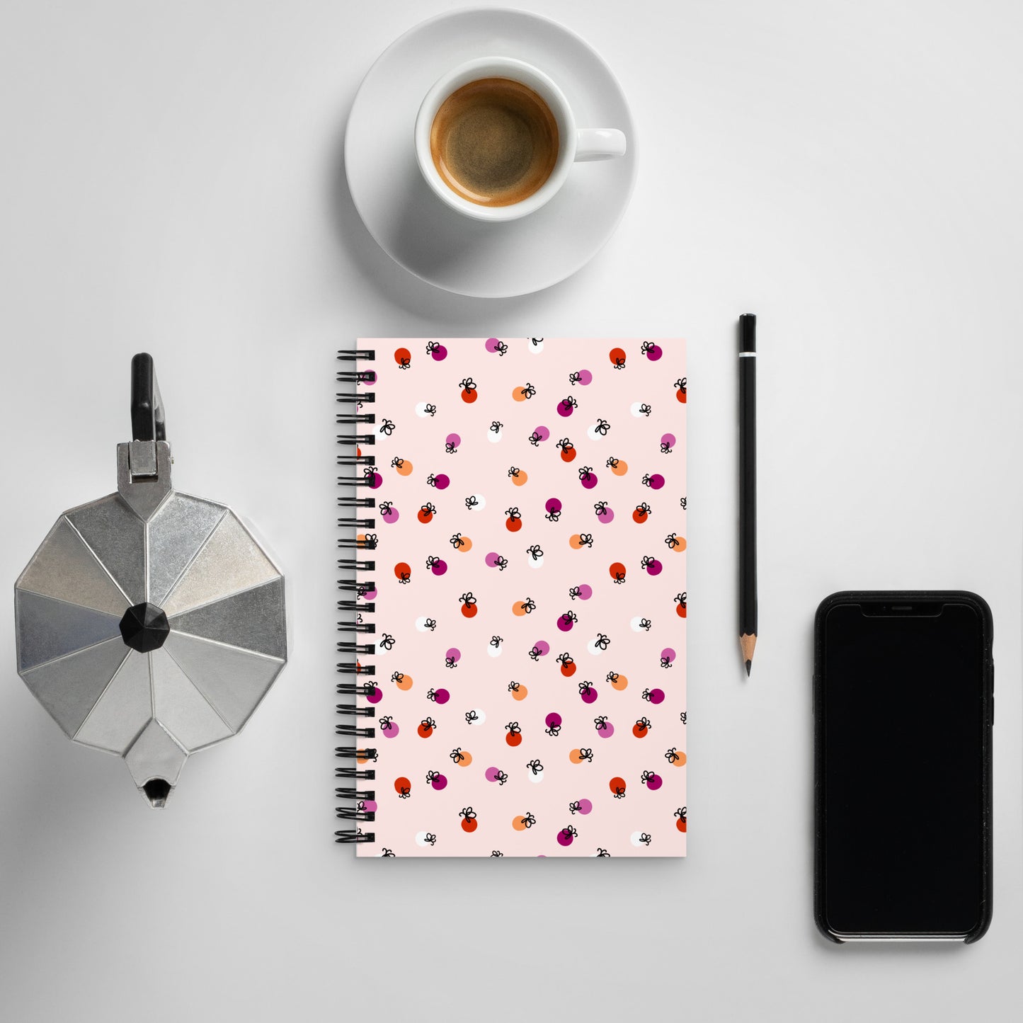 Lesbian Pride Firefly Notebook