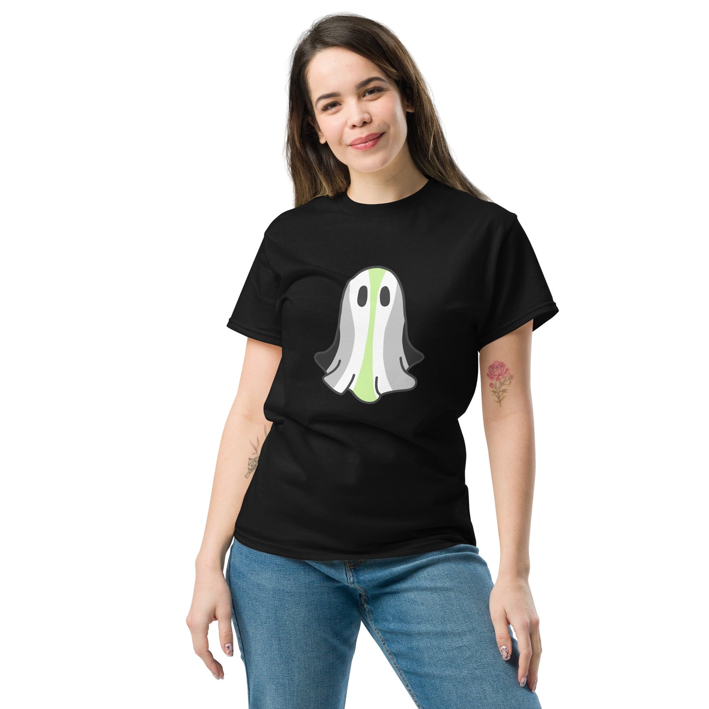 Agender Pride Ghost T-Shirt