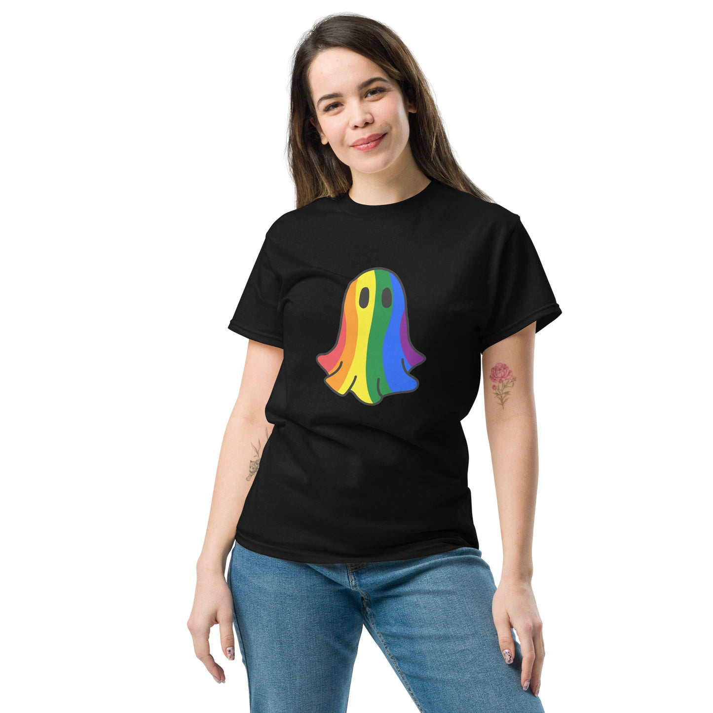 Rainbow Pride Ghost T-Shirt