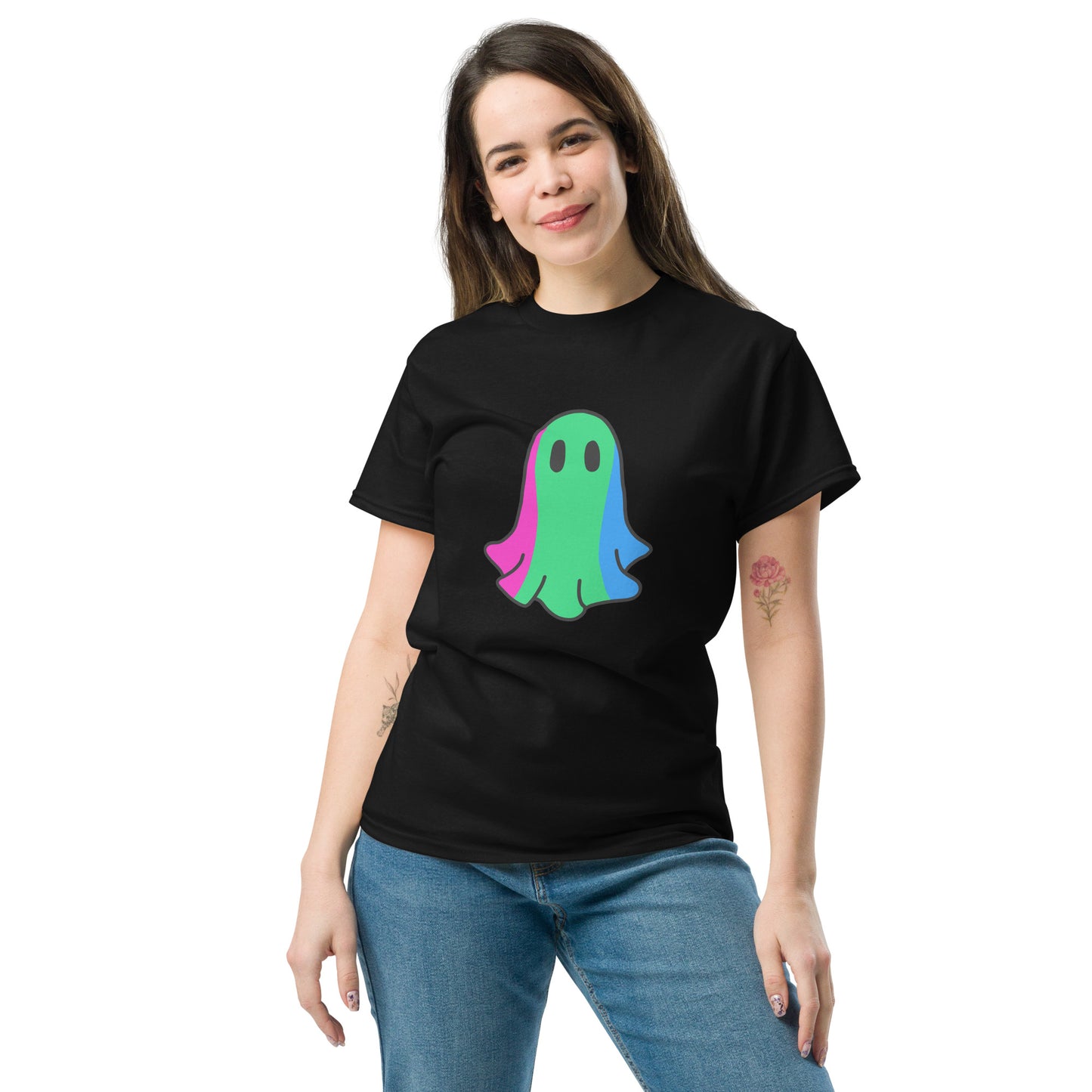Polysexual Pride Ghost T-Shirt