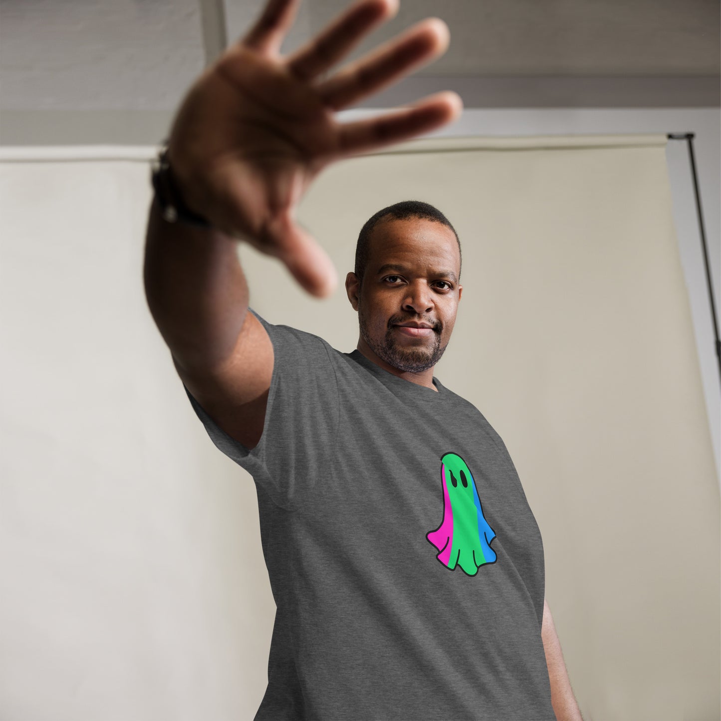 Polysexual Pride Ghost T-Shirt