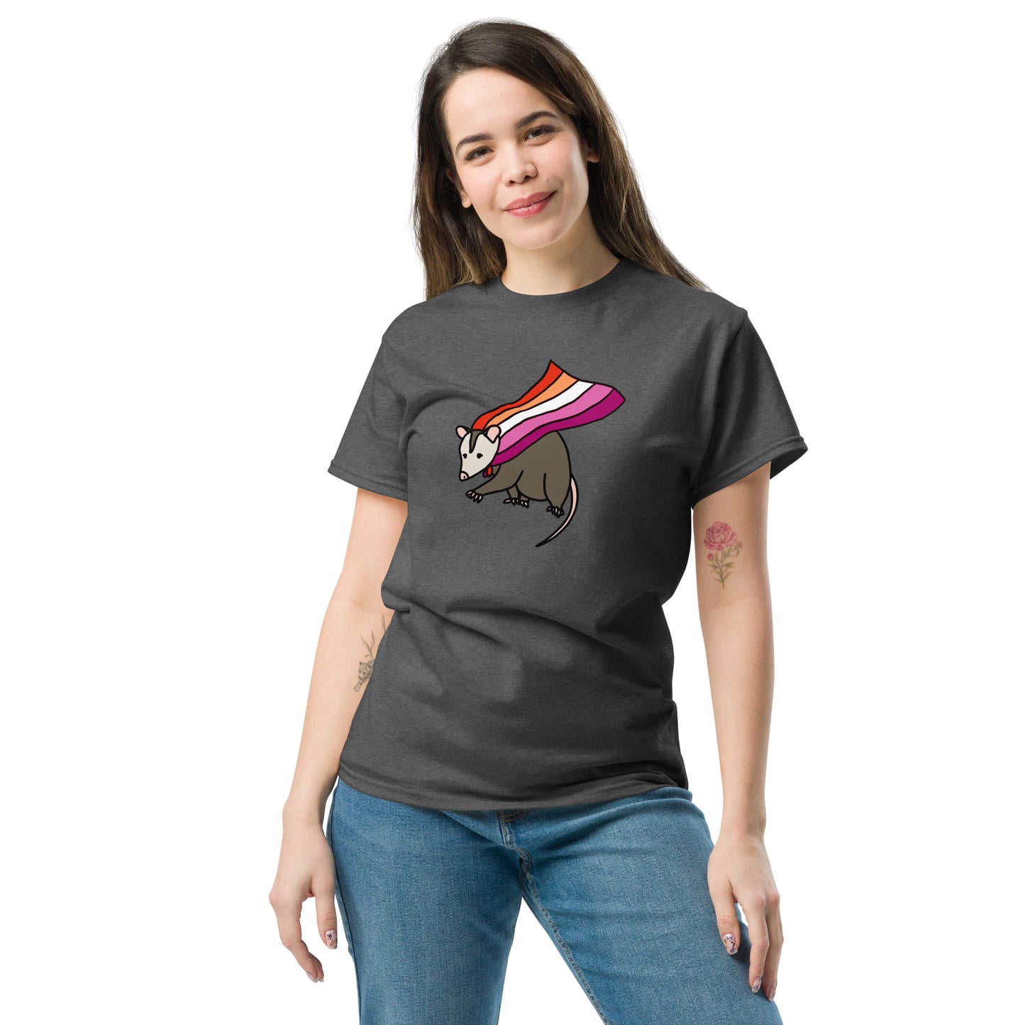 Lesbian Pride Large Possum T-Shirt