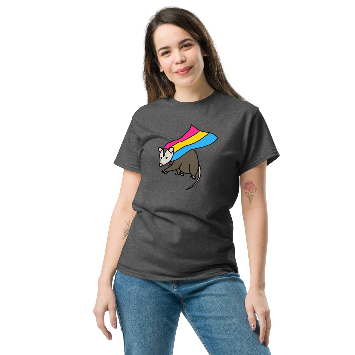 Pansexual Pride Large Possum T-Shirt